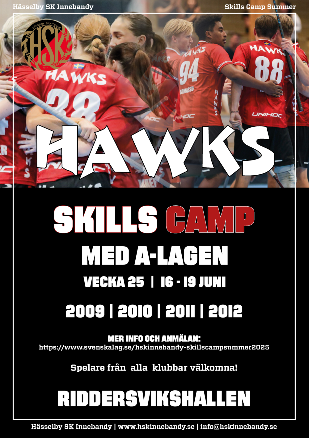 Hawks Skills Camp Summer 2025
